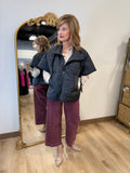 Joh Jamel Puffer Jacket Black