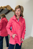 Renuar Rain Jacket Capri Geranium