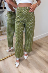 Spotted in the City Pants Olive