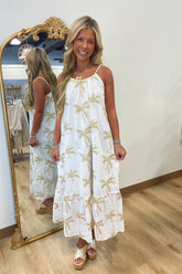 Palm Beach Resort Dress White
