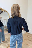 Boho Chic Black Blouse