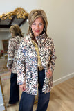 Renuar Lightweight Rain Jacket Leopard