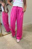 Lulu Mac Terrycloth Pant Hot Pink