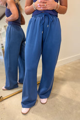 Lulu Mac Terrycloth Pant Navy