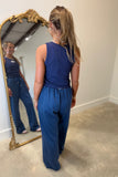 Lulu Mac Terrycloth Pant Navy