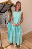 Carolina Gingham Top Green