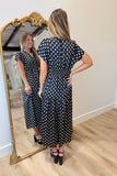 The Dotty Dress Black