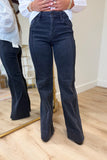 Hidden Happi Flare Jean Charcoal Wash