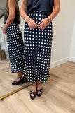 Dance Away Dotted Skirt Black