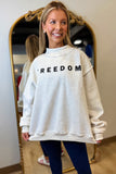 Freedom Legacy Reversible Mock Neck Sweatshirt Grey
