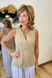 Dylan Brooks Tank Taupe