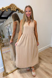 Dylan Calli Dress Khaki