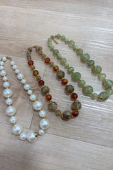 Acrylic Large Bead Necklace