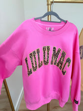 Lulu Mac Sweatshirt Bubblegum Leopard