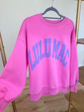 Lulu Mac Sweatshirt Pink & Purple