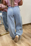 Valley Wide Leg Jeans Light Blue