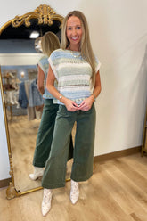 Another Love Lina Sweater Pale Olive