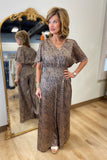 Mocha Wide Leg Jumpsuit