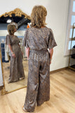 Mocha Wide Leg Jumpsuit