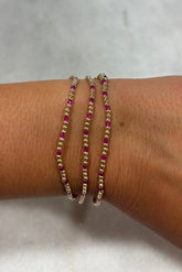 E Newton Hope Sincerity Bracelet Fuchsia
