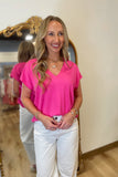 Easy Summer Top Pink