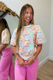 Fresh Outlook Embroidered Top