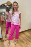 Summer Reunion Blouse Pink