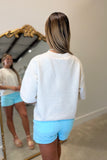 Effortless Edge Sweater Cream