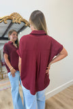 Spirit Day Blouse Maroon