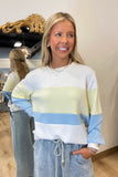 Ocean Drive Colorblock Sweatshirt