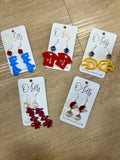 Game Day Earrings (various)