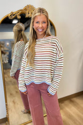 Cozy Crochet Sweater Fall Mix