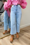 Dear John Audrey Wide Leg Jean Sky Fields