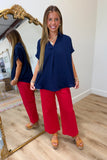 Spirit Day Blouse Forest Navy