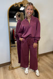 Everyday Wear 2 Piece Set Wine