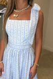 Bluebell Bay Shoulder Tie Midi Dress