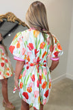 Tulip Festival Short Sleeve Dress