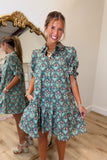 Darling Effect Dress Green