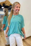 Pocket Club Tee Kelly Green