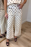 October Charm Polka Dot Set Cream
