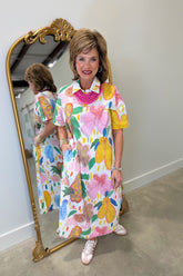 Joh Jamila Dress Multi Color