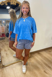 Color Rush Tee Ocean Blue