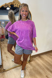Color Rush Tee Lt Plum