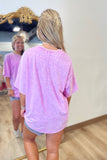 Color Rush Tee Bright Mauve