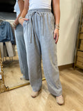 All Time Fav Pants Wide Leg Grey