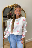 Heart To Heart Sweater Ivory