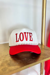 Lulu Mac LOVE Cap Red