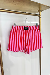 Lulu Mac Boxer Red/Pink Stripe