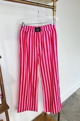 Lulu Mac Striped Pant Red/Pink