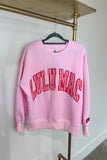 Lulu Mac Pink Sweatshirt LULU MAC Red Gingham